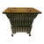 Vintage Art Deco Style Footed Metal Planter For Sale