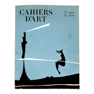 Cahiers D’Art, 25th Year, No. II With Yves Tanguy Original Pochoir (1950)