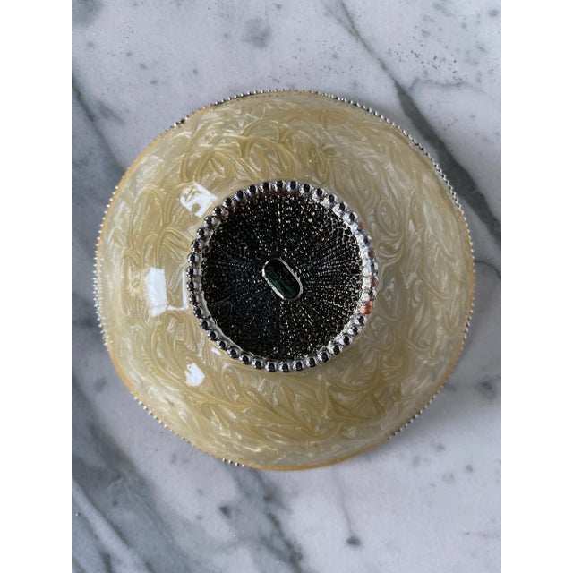 2010s Mike & Ally Marbleized Dish For Sale - Image 5 of 6