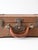 Vintage Miniature Leather Suitcase Travel Case For Sale - Image 11 of 15