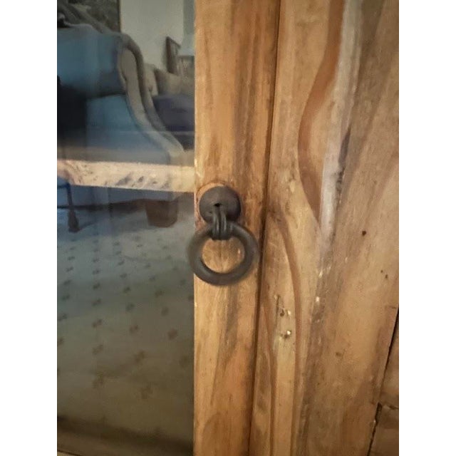 American Vintage Pine Console For Sale - Image 3 of 7