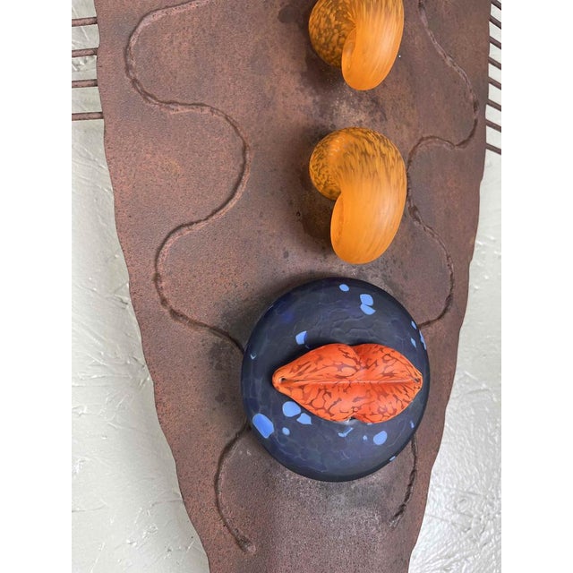 Fantasy Head on Stand from Borowski Glass, Poland, 1990s For Sale - Image 4 of 18