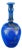 Cobalt Blue Scavo Glass Bottle Vase attributed to Mario Pinzon for Seguso, Italy, 1960s For Sale