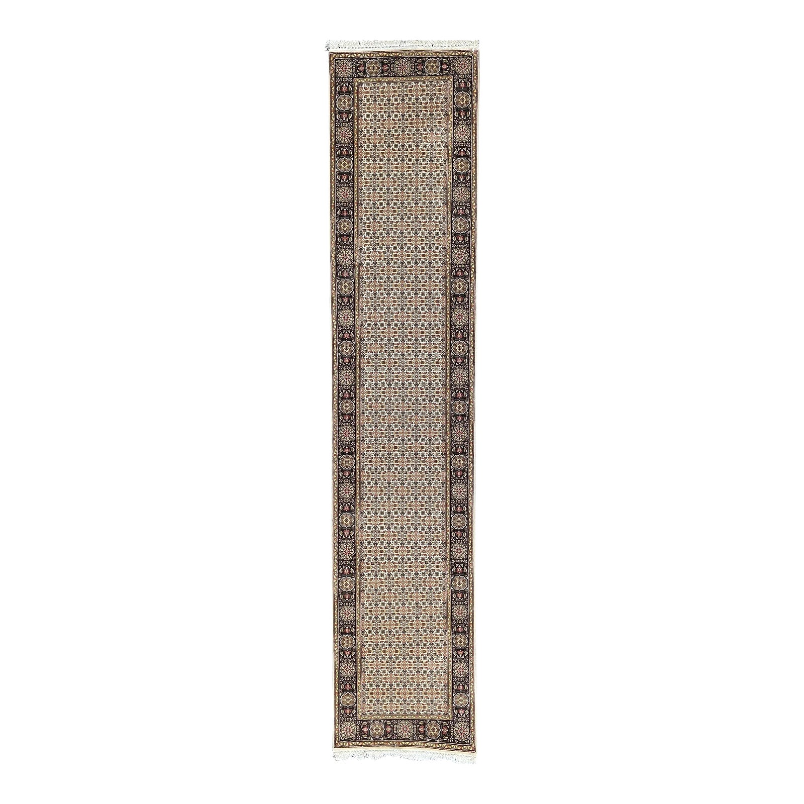 1990s Handwoven Persian Style Runner Rug 3x12 | Chairish