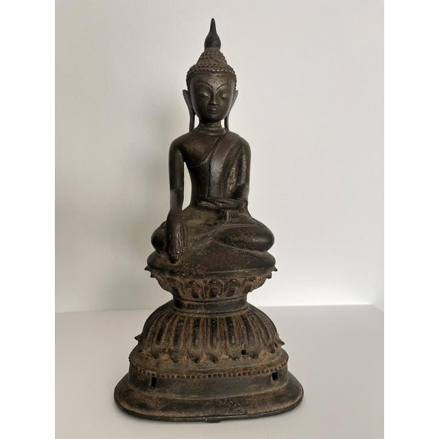 Laotian Artist, Buddha, 19th Century, Bronze For Sale - Image 9 of 10