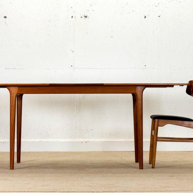 Mid-Century Modern Dining Extending Table by McIntosh For Sale - Image 14 of 16