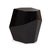 Three Rocks High Side Table in Black Lacquered from Insidherland For Sale - Image 4 of 4