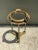 Vintage Brass and Glass Porthole Accent Table For Sale In West Palm - Image 6 of 13