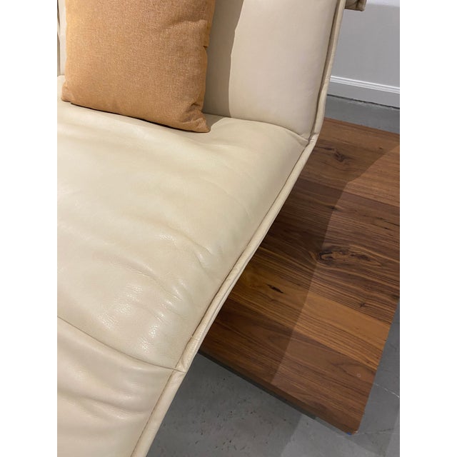 Leather Reclining Lounge Sofa, Label: Koinor Modern Leather Seating For Sale - Image 9 of 17