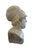 Italian Carved Stone Bust of Pericles With Corinthian Helmet. Italy, 20th Century. For Sale - Image 3 of 8