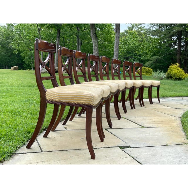 Early 19th Century Regency Dining Chairs - Set of 8 For Sale - Image 13 of 13