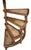 Library Stair Steps of Mahogany and Leather in the Regency Style From England For Sale - Image 4 of 8