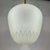 Frosted Glass and Brass Pendant by Hans Bergström for Asea, Sweden 1950s For Sale - Image 17 of 18