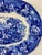 Wedgwood Antique Wedgwood Platter in Blue & White Landscape Pattern Made in England - Circa 1906 For Sale - Image 4 of 13