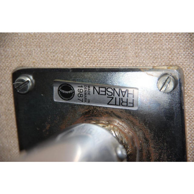 Orange Danish Dining Chair by Arne Jacobsen for Fritz Hansen, 1987 For Sale - Image 8 of 9