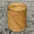Late 20th Century Vintage Coastal Pencil Reed Drum Side Table For Sale - Image 5 of 5