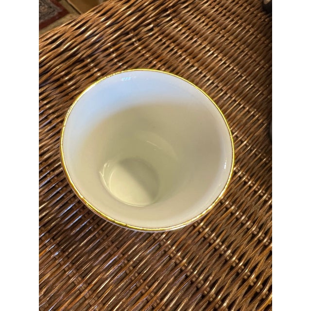 Mid-Century Modern 1950 Small Porcelain Bud Vase For Sale - Image 3 of 4