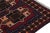 Rug & Kilim’s Baluch Runner Rug With Burgundy and Bright Orange Medallions For Sale In New York - Image 6 of 8