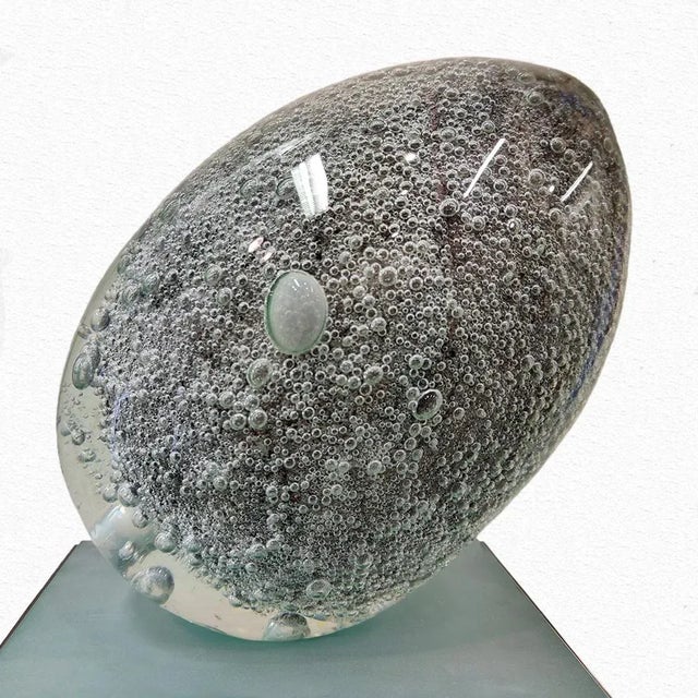 Metal Thousand Bubbles Glass Sculpture by Fausto Tonello, 1998 For Sale - Image 7 of 18