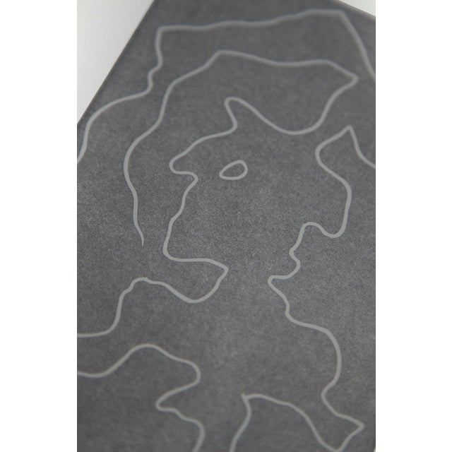 Wood Jean Arp Woodcut Engraving “Multiple Woman Vi” Framed Print For Sale - Image 7 of 8