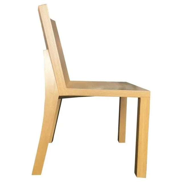 Mid-Century Modern Dakota Jackson Maple Library Chair For Sale - Image 3 of 6