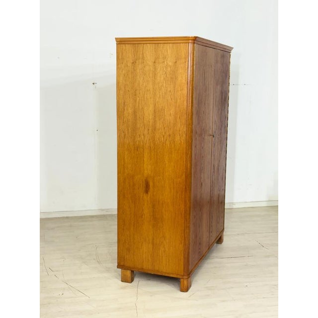 Wood Wardrobe in Oak, 1960s For Sale - Image 7 of 13