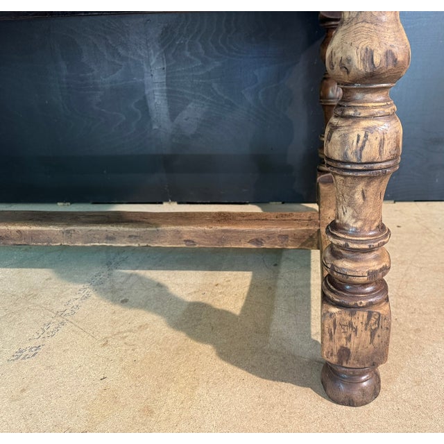 Oak Farmhouse Dining Table, 1920s For Sale - Image 12 of 18