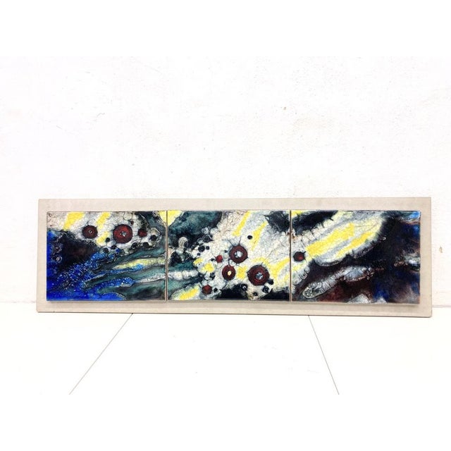 Mural in Ceramic from Karlsruher Majolika, 1960s For Sale - Image 15 of 18