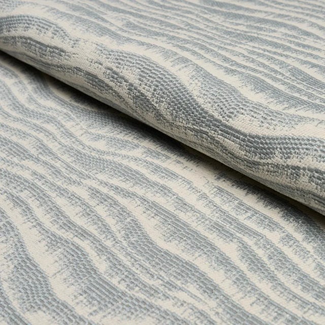 SAMPLE - Schumacher Ridgeline Fabric In Celestial For Sale