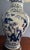Blue and White Chinoiserie Lamp For Sale - Image 4 of 5