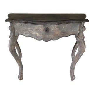 Late 20th Century Baker Furniture Milling Road Console For Sale