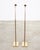 Mid 20th Century Koch & Lowy Omi Patinated Brass Pharmacy Floor Lamps - a Pair For Sale - Image 17 of 18