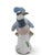 Staffordshire Hand Painted Porcelain Blue Jay Figurine Pair With Box For Sale - Image 16 of 18