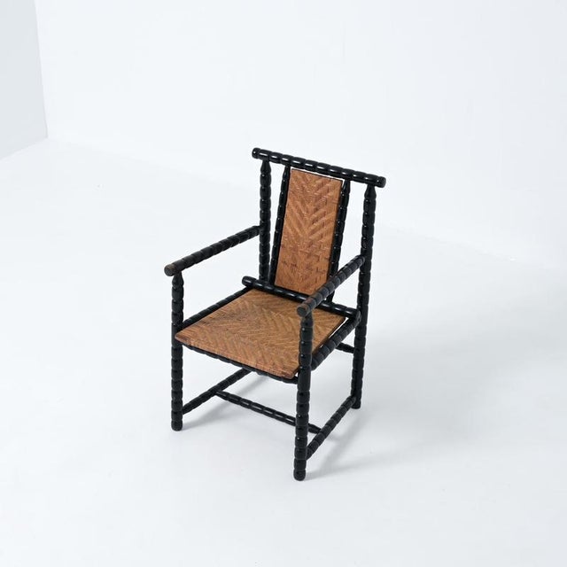 This wonderful wooden chair dates back to 1911. Both coming from Austria, Zotti was a student of architect and designer...