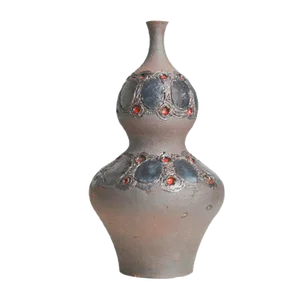 Ceramic Vase by Perignem, 1970s