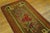 American Significant Brown Chocolate Color With Special Floral Design Antique American Hooked Rug For Sale - Image 3 of 12