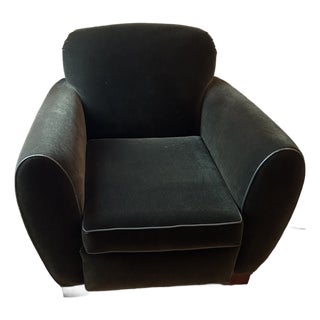 Deco Style Club Chair For Sale