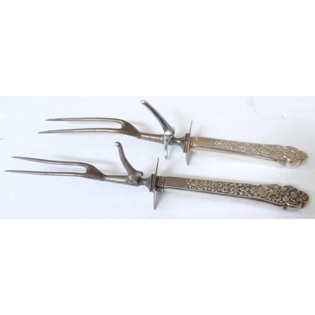 Late 19th Century Gorham Old Medici 1880 Carving Set - 7 Pieces For Sale - Image 5 of 5