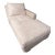 Kravet Jazz Taupe Leather & Suede Chaise For Sale