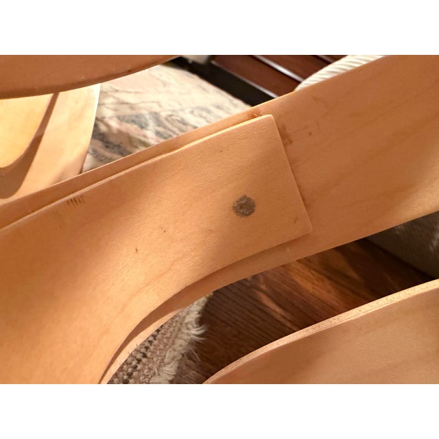 Contemporary Frank Gehry Cross Check Arm Chair For Sale - Image 3 of 9
