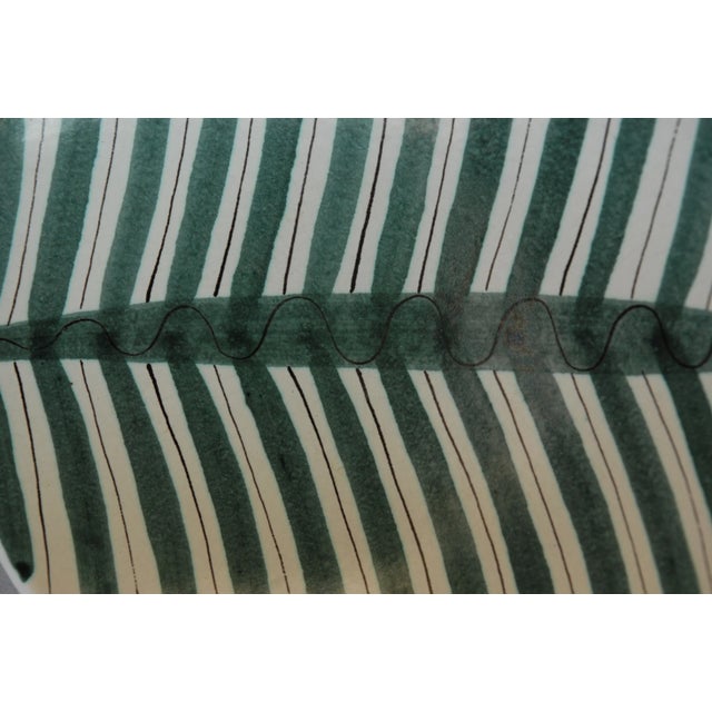 1950s Hand Painted Bowl by Stig Lindberg for Gustavsberg, Sweden, 1950s For Sale - Image 5 of 11