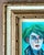 Vintage Original Abstract Portrait on Canvas For Sale - Image 11 of 12