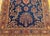 Antique Persian Mahajiran Sarouk Area Rug, Hand-Knotted Wool, Allover Floral Pattern, Navy & Red, 4x6 For Sale - Image 10 of 14