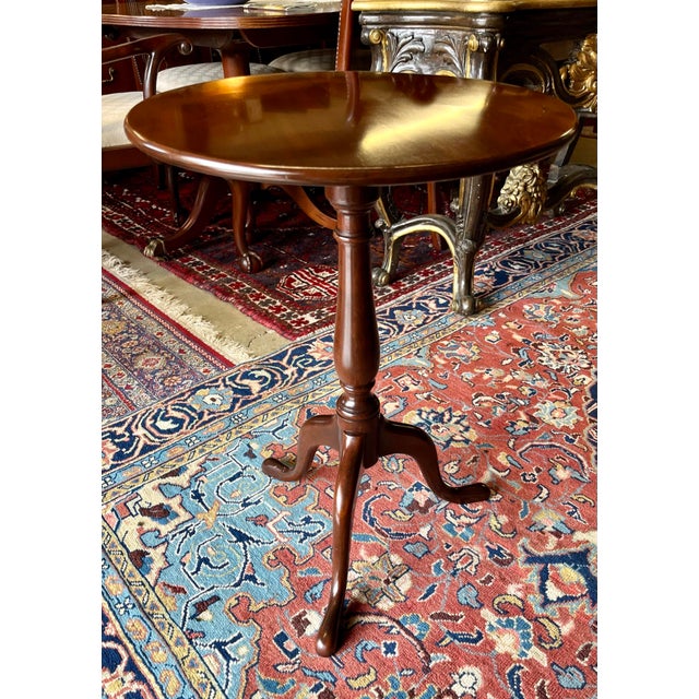 Kittinger Tripod Tilt Top Table For Sale - Image 9 of 10