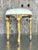 Wood Vintage Regency Patinated Low Stool For Sale - Image 7 of 9