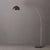 Designed by Peter Morelli in 1960, the Half Dome Arc Lamp is a modern masterpiece featuring a satin nickel steel body and...
