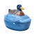 Mid-Century Czechoslovakian Blue Ceramic Duck Lidded Trinket Dish For Sale In San Francisco - Image 6 of 18
