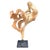 Contemporary Teak Root Sculpture On Metal Base For Sale - Image 3 of 5