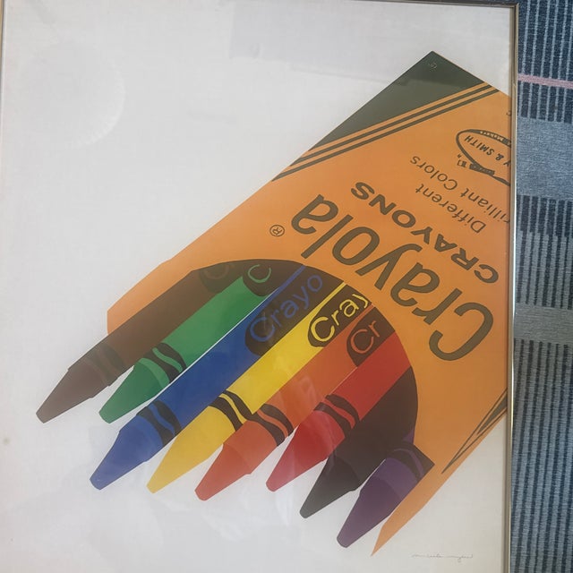 Andy Warhol 1970s Mickey Myers Choice Editions Crayola Crayons For Sale - Image 4 of 8