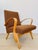 This comfortably lounge armchairs by famous Czech designer Frantisek Jirak were produced on Czech fabric Tatra Provenec in...